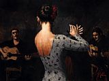 Flamenco Dancer tabladoflamencov painting
